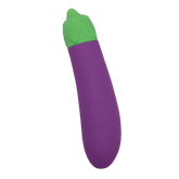 Eggplant Emoji-vibrator with 10 Vibration Discreet and Playful Fun